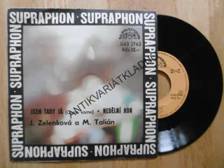 J. ZELENKOVÁ, M. TALIÁN, JSEM TADY JÁ, NEDĚLNÍ HON, MALÁ DESKA