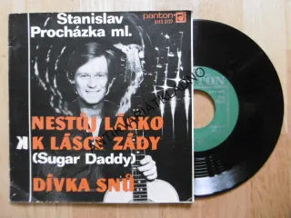 STANISLAV PROCHÁZKA ML., NESTŮJ LÁSKO K LÁSCE ZÁDY, DÍVKA SNŮ, MALÁ DESKA