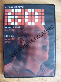 DVD - MICHAL PROKOP, FRASMUS FIVE, LIVE 60 LUCERNA 2006
