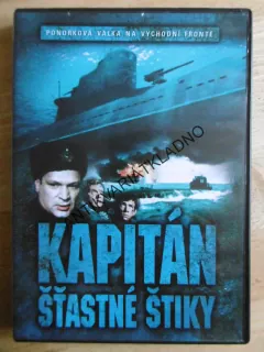 KAPITÁN ŠŤASTNÉ ŠTIKY, DVD FILM 