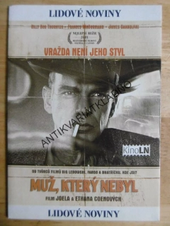 MUŽ, KTERÝ NEBYL, DVD FILM