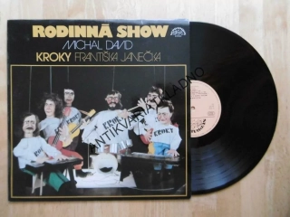 RODINNÁ SHOW, MICHAL DAVID, KROKY FRANTIŠKA JANEČKA, LP