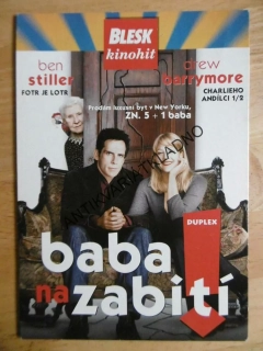 BABA NA ZABITÍ!, BEN STILLER, DREW BARRYMORE, DVD FILM