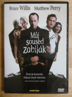 MŮJ SOUSED ZABIJÁK, BRUCE WILLIS, MATTHEW PERRY, DVD FILM 