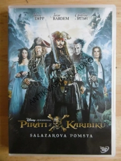 PIRÁTI Z KARIBIKU, SALAZAROVA POMSTA, DVD FILM