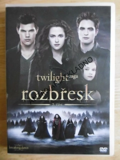 TWILIGHT SÁGA, ROZBŘESK, 2. ČÁST, DVD FILM