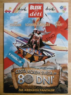 CESTA KOLEM SVĚTA ZA 80 DNÍ, DVD FILM