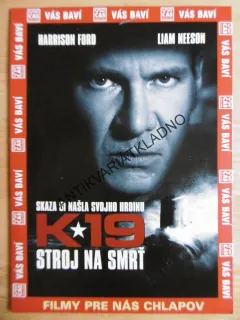 K-19, STOJ NA SMRT (SLOVENSKÝ OBAL), DVD FILM