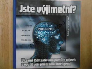 JSTE VÝJIMEČNÍ?, INTELIGENCE, CLAIRE GORDONOVÁ,, **an