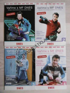 VAŘÍME S MF DNES, RECEPTY SVĚTOZNÁMÉHO KUCHAŘE JAMIEHO OLIVERA, 4 X DVD