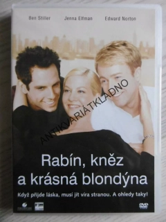RABÍN, KNĚZ A KRÁSNÁ BLONDÝNA, DVD FILM 