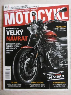 MOTOCYKL, 5/2016, ČASOPIS