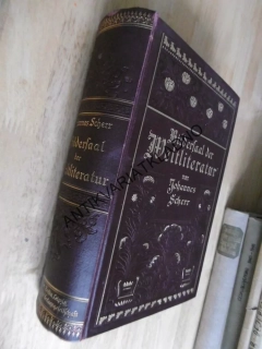 SVĚTOVÁ LITERATURA, JOHANNES SCHERR, NĚMECKY, **an