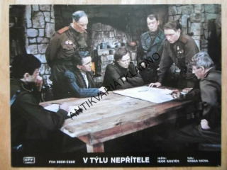 V TÝLU NEPŘÍTELE, FOTOSKA FILM ČSSR-SSSR