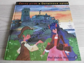ČERNÝ PIRÁT A DARWINOVA OPICE, POD VLAJKOU NEPTUNU 2, MILOŠ MACOUREK, **an