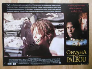 ODVAHA POD PALBOU, MEG RYAN, D.WASHINGTON, FOTOSKA FILM USA