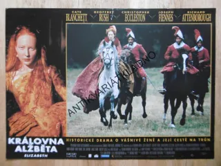 KRÁLOVNA ALŽBĚTA, BLANCHETT, FOTOSKA FILM USA