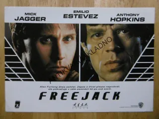 FREEJACK, MICK JAGGER, ESTEVEZ, HOPKINS,FOTOSKA FILM USA