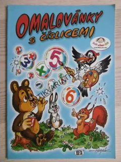 OMALOVÁNKY S ČÍSLICEMI,
