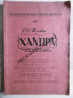 XANTIPA, VESELOHRA O TŘECH DĚJSTVÍCH, DIVADLO, SCÉNÁŘ, 1954,, **an