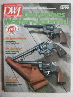 DWJ -DEUTSCHES WAFFEN-JOURNAL, 12/90, NĚMECKY, ČASOPIS ,ZBRANĚ, 