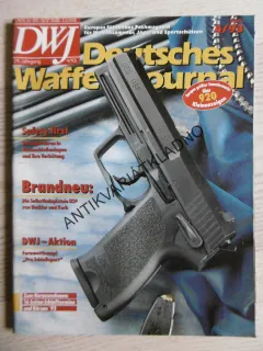 DWJ -DEUTSCHES WAFFEN-JOURNAL, 4/93, NĚMECKY, ČASOPIS ,ZBRANĚ, 