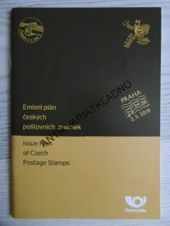 EMISNÍ PLÁN ČESKÝCH POŠTOVNÍCH ZNÁMEK 2018, FILATELIE