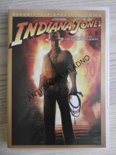 INDIANA JONES A KRÁLOVSTVÍ KŘIŠŤÁLOVÉ LEBKY, 2X DVD FILM