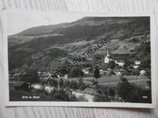 ÚDOLÍ V TYROLSKU, ÖTZTAL, 1921, RAKOUSKO