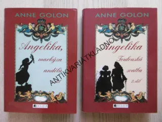 ANGELIKA, MARKÝZA ANDĚLŮ, TOULOUSKÁ SVATBA, ANNE GOLON, 2 DÍLY, **an