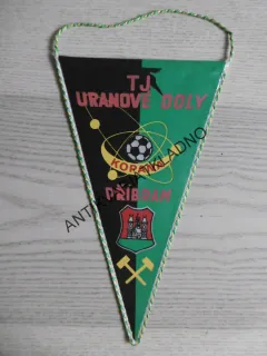 VLAJKA, VLAJEČKA - TJ UHELNÉ DOLY, PŘÍBRAM, KOPANÁ, FOTBAL 
