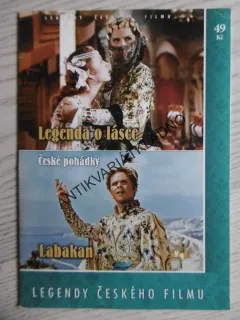 LEGENDA O LÁSCE, LABAKAN, ČESKÉ POHÁDKY, DVD FILM 