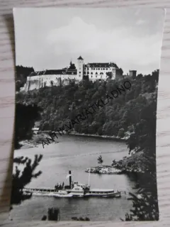 STÁTNÍ HRAD BÍTOV NAD VRANOVSKOU PŘEHRADOU, VRANOV NAD DYJÍ, 1960, OKRES ZNOJMO