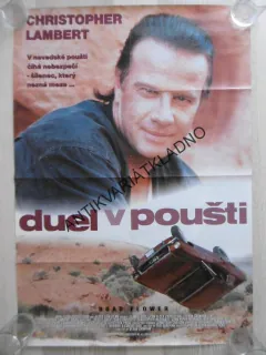 DUEL V POUŠTI, CHRISTOPHER LAMBERT, PLAKÁT 20