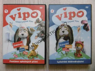 LÉTAJÍCÍ PEJSEK VIPO, 1-2, DVD FILM