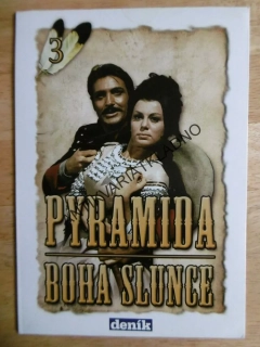 PYRAMIDA BOHA SLUNCE, POKLAD AZTÉKŮ, KAREL MAY, BARKER, DVD FILM Č.3