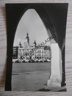 ČESKÉ BUDĚJOVICE, BAROKNÍ RADNICE, 1957