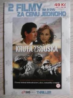 KRUTÁ ZKOUŠKA, ZTRACENI NA MOŘI, 2 FILMY, DVD FILM