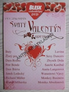 SVATÝ VALENTÝN, VIDEOKLIPY, DVD HUDBA