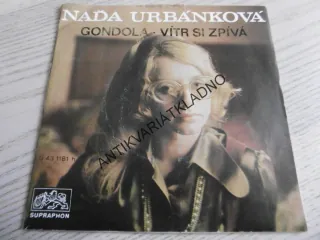 GONDOLA, VÍTR SI ZPÍVÁ, NAĎA URBÁNKOVÁ, MALÁ DESKA