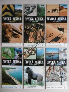 DIVOKÁ AFRIKA 1-6, DVD FILM DOKUMENT
