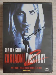 ZÁKLADNÍ INSTINKT, SHARON STONE, , DVD FILM