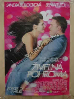 ŽIVELNÁ POHROMA, SANDRA BULLOCK, BEN AFFLECK, PLAKÁT 28B