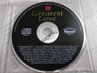 GREATEST LOVE, CD HUDBA