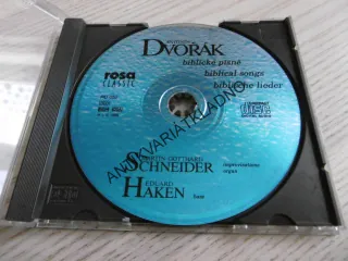 ANTONÍN DVOŘÁK, BIBLICKÉ PÍSNĚ, CD HUDBA