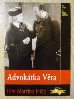 ADVOKÁTKA VĚRA, DVD FILM 