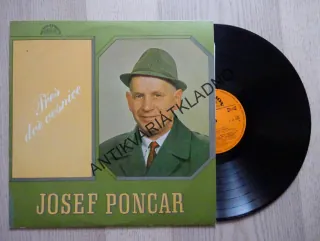 PŘES DVĚ VESNICE, JOSEF PONCAR, LP