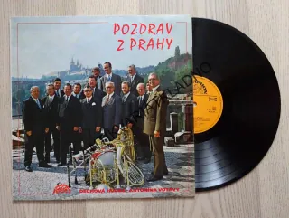 POZDRAV Z PRAHY, DECHOVÁ HUDBA, LP