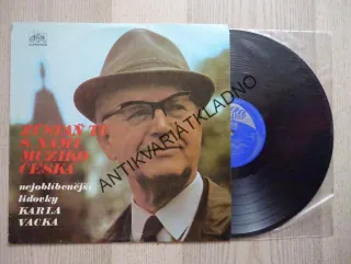 ZŮSTAŇ TU S NÁMI, MUZIKO ČESKÁ, KAREL VACEK, LP