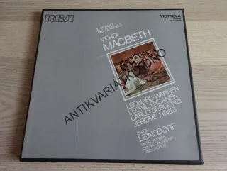 VERDI, MACBETH, 3 X LP VBOXU + BOOK